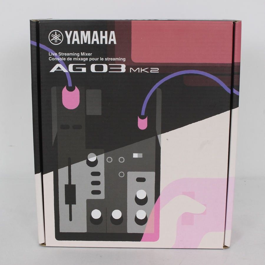 YAMAHA AG03MK2  ヤマハ ライブストリーミングミキサー ヤマハ YAMAHA ライブストリーミングミキサー 3チャンネル