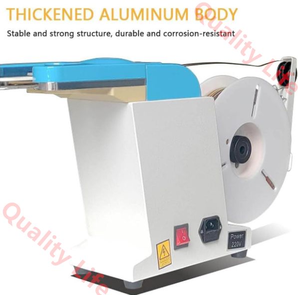 電動半手動袋のクロージャー スーパーマーケットや小売店向けの食品ツイストタイマシン