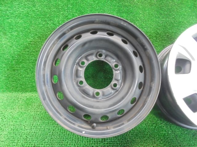 5FP110 GM トヨタ純正 15インチスチールホイール4本セット 15×6J 139.7×6H 35 ハイエース