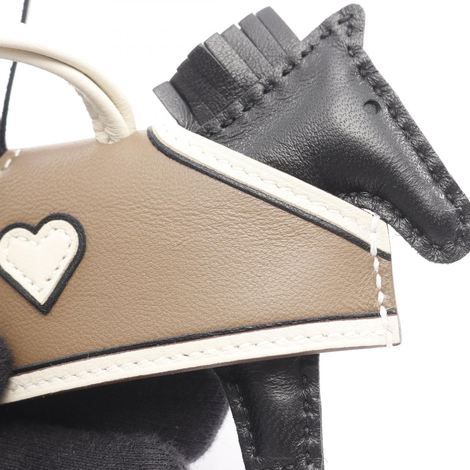 HERMES エルメス ロデオロベオクールPM ノワール クレ エトゥープ