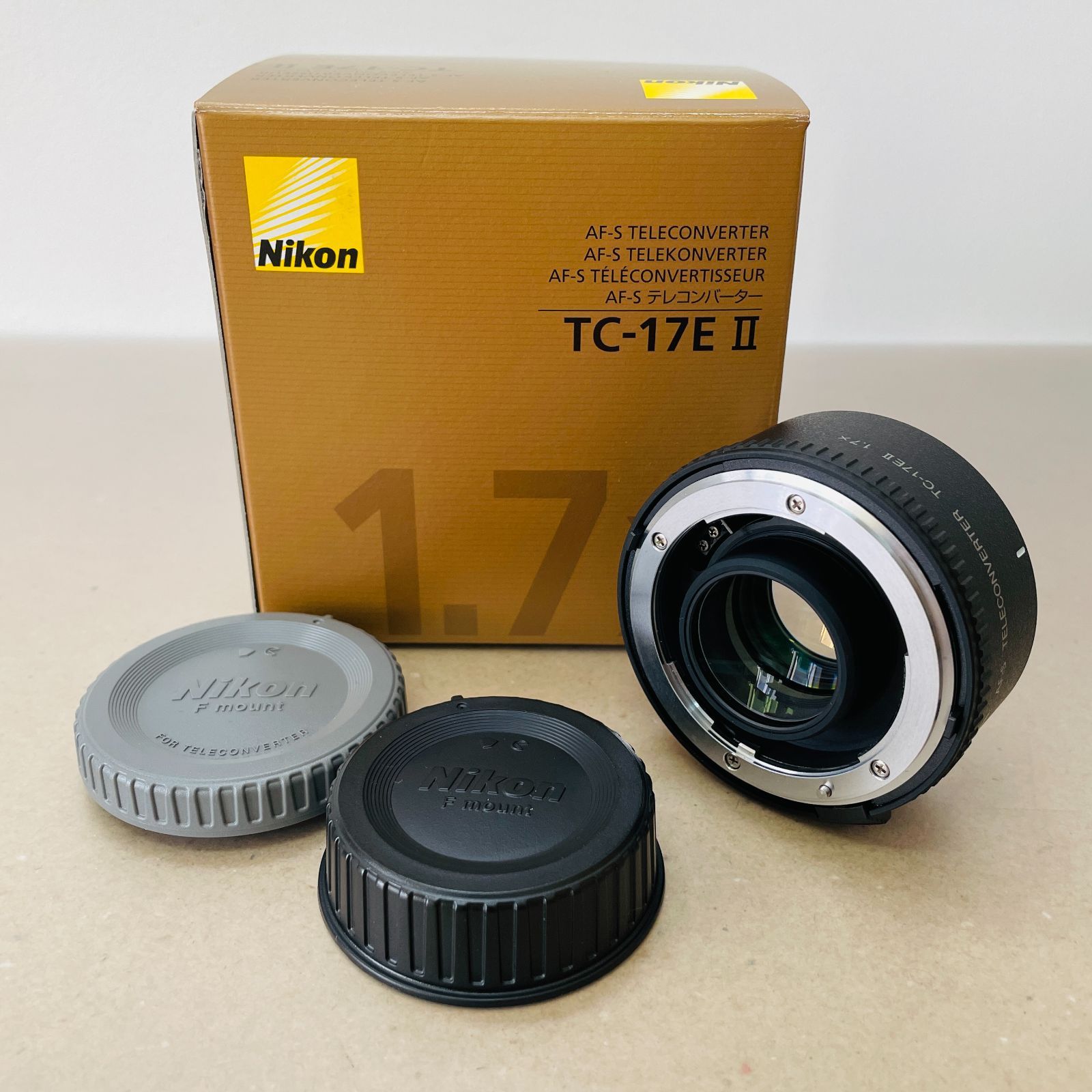 Nikon AF-S TELECONVERTER TC-17E II 1.7x 付属品完備 C2836 60サイズ発送
