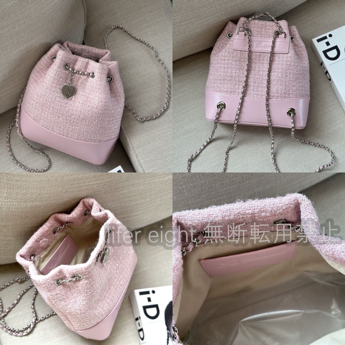 ✨🔥💼新品 韓国 The Barnnet スタイリッシュなツイードチェーン