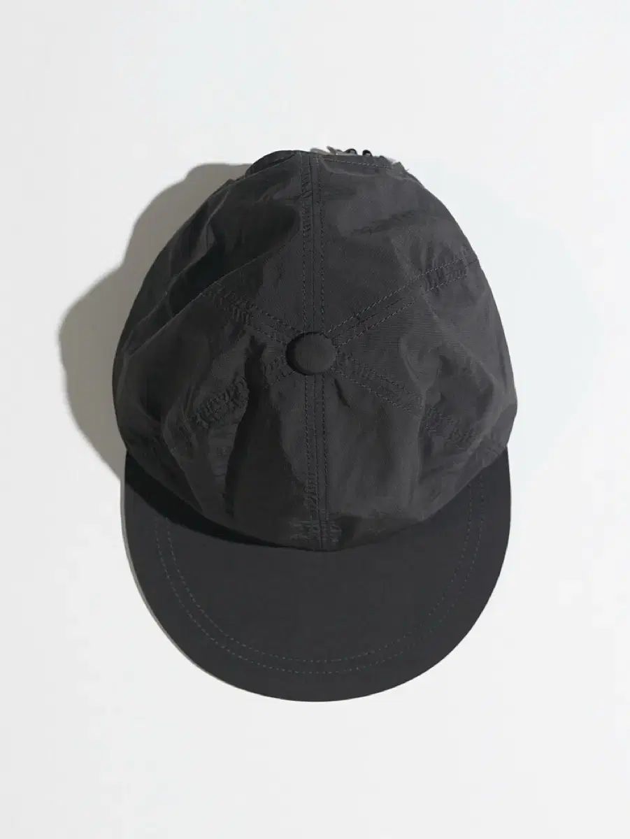 Ends and means ナイロン 6 パネル キャップ チャコール 24aw