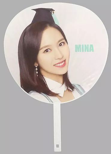 中古】うちわ(女性) ミナ うちわ 「TWICE SHOWCASE LIVE TOUR 2018