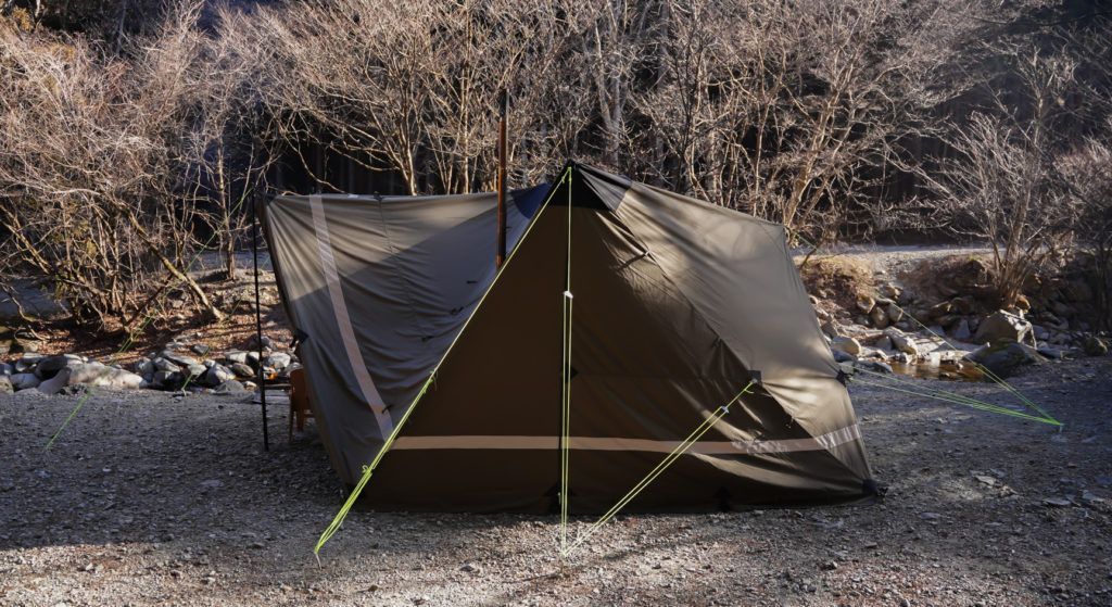 新品・未使用】YOKA CABIN ヨカ キャビン テント【本体のみ】ダーク