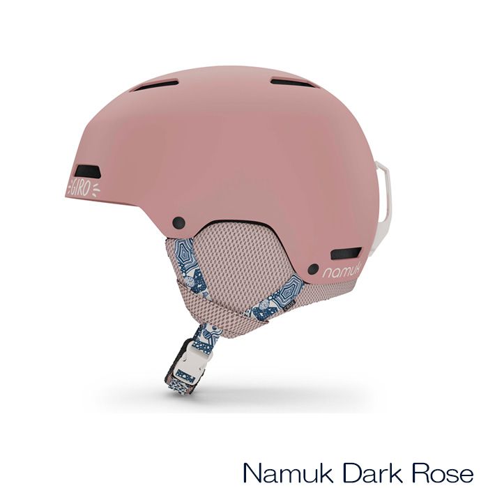 GIRO スキー・スノーボードヘルメット Mサイズ ブラック ピンク 収納袋つき GIRO スキー・スノーボードヘルメット Mサイズ ブラック ピンク