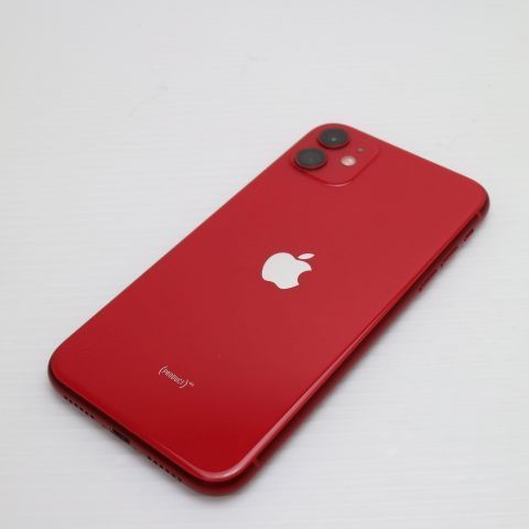 新品同様 SIMフリー iPhone 11 128GB プロダクトレッド スマホ