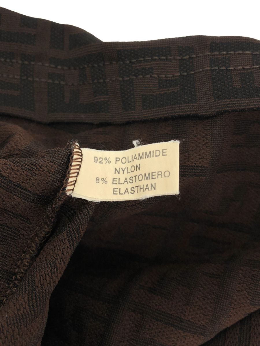 FENDI (フェンディ) ズッカ柄ノースリーブワンピース レディース