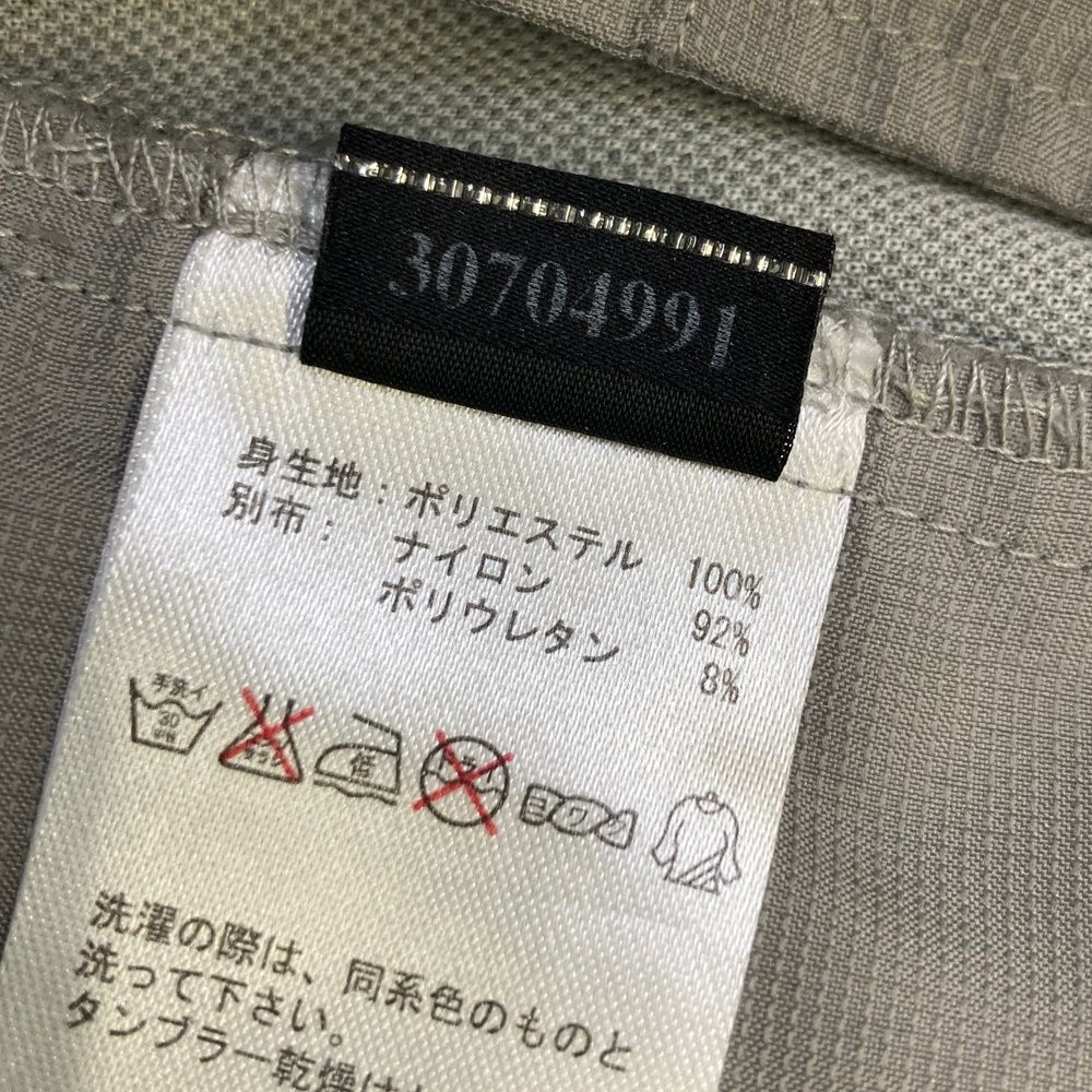 サイズ：36 OAKLEY オークリー  ストレッチパンツ ストライプ柄 グレー系 [240101498288] ゴルフウェア メンズ ストスト サイズ：36 OAKLEY オークリー ストレッチパンツ ストライプ柄