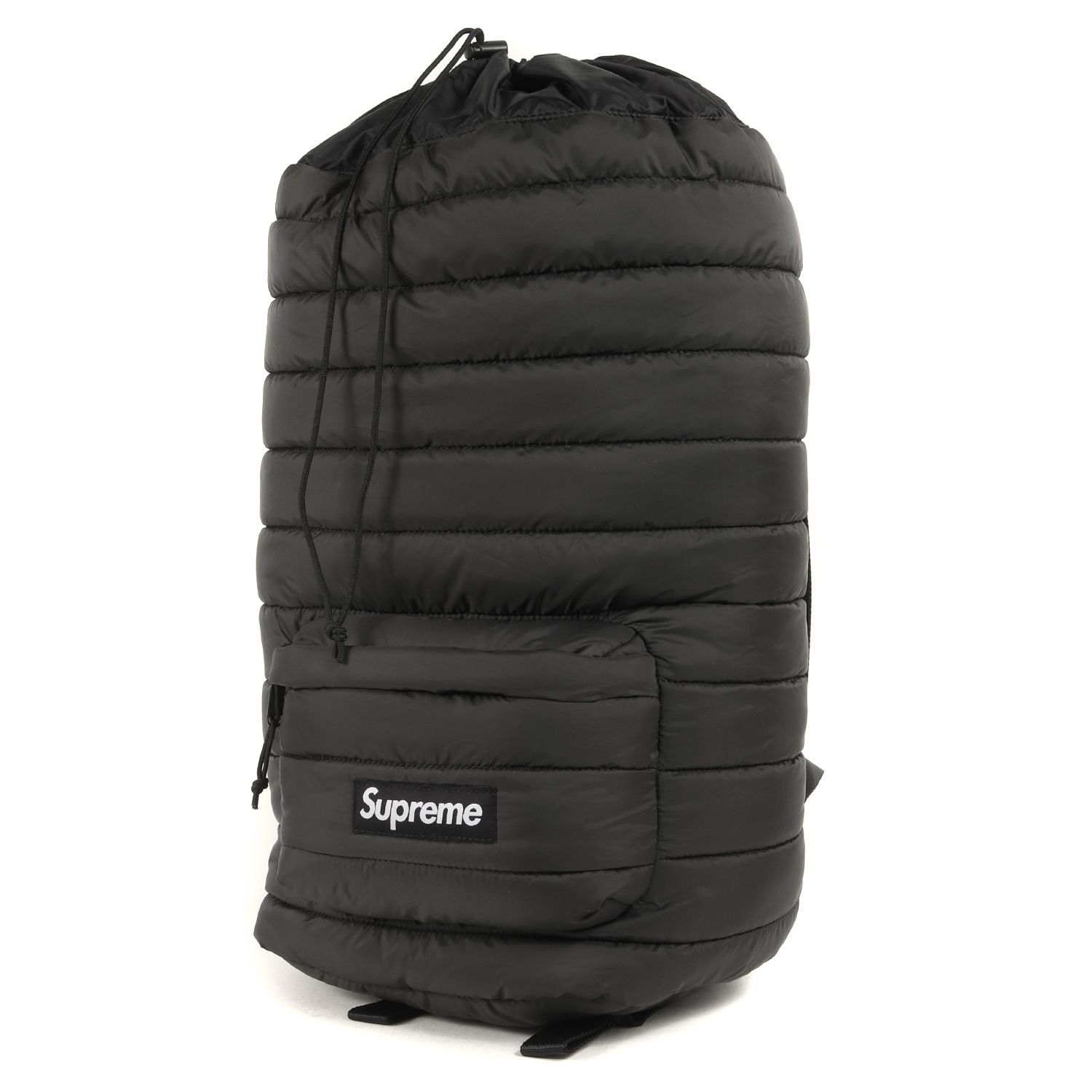 美品 Supreme シュプリーム バッグ パファー バックパック リュック Puffer Backpack 22AW ブラック 黒 カバン カジュアル ストリート ブランド 【メンズ】