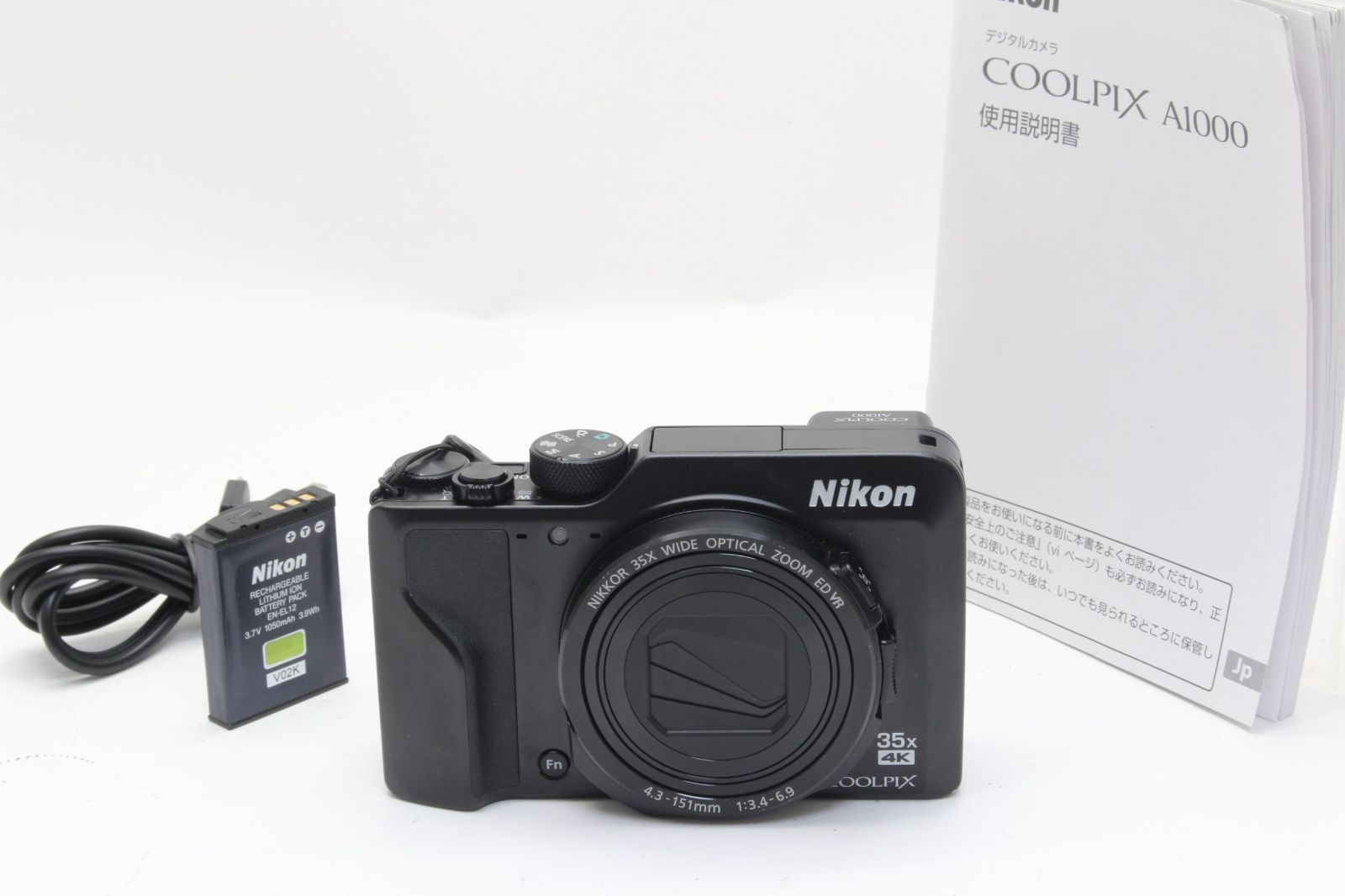 ニコン Coolpix A1000 コンパクトデジタルカメラ 動作確認済　中古品 ニコン Coolpix A1000 コンパクトデジタルカメラ 動作確認済 中古品