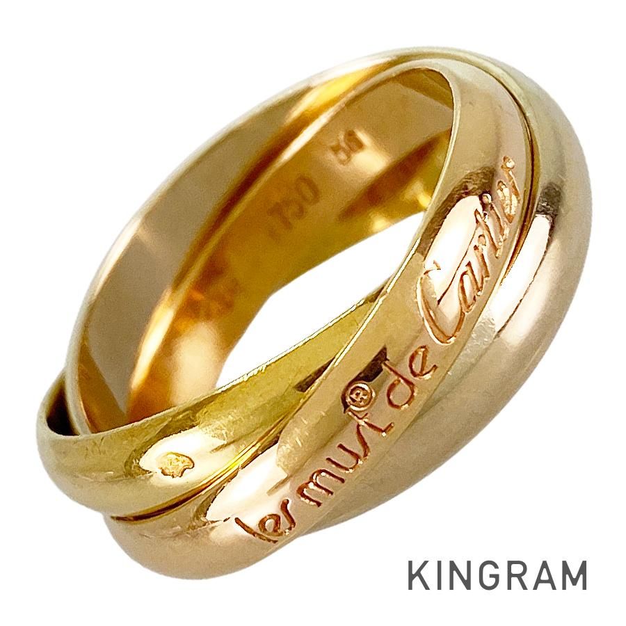 カルティエ Cartier トリニティ SM K18YG 15号(55) リング カルティエ Cartier トリニティ SM K18YG 15号(55) リング sss