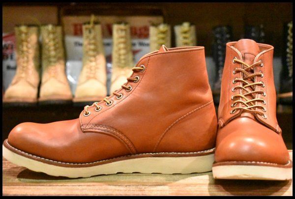 9D 良品 12年】レッドウィング 8166 アイリッシュセッター 赤茶