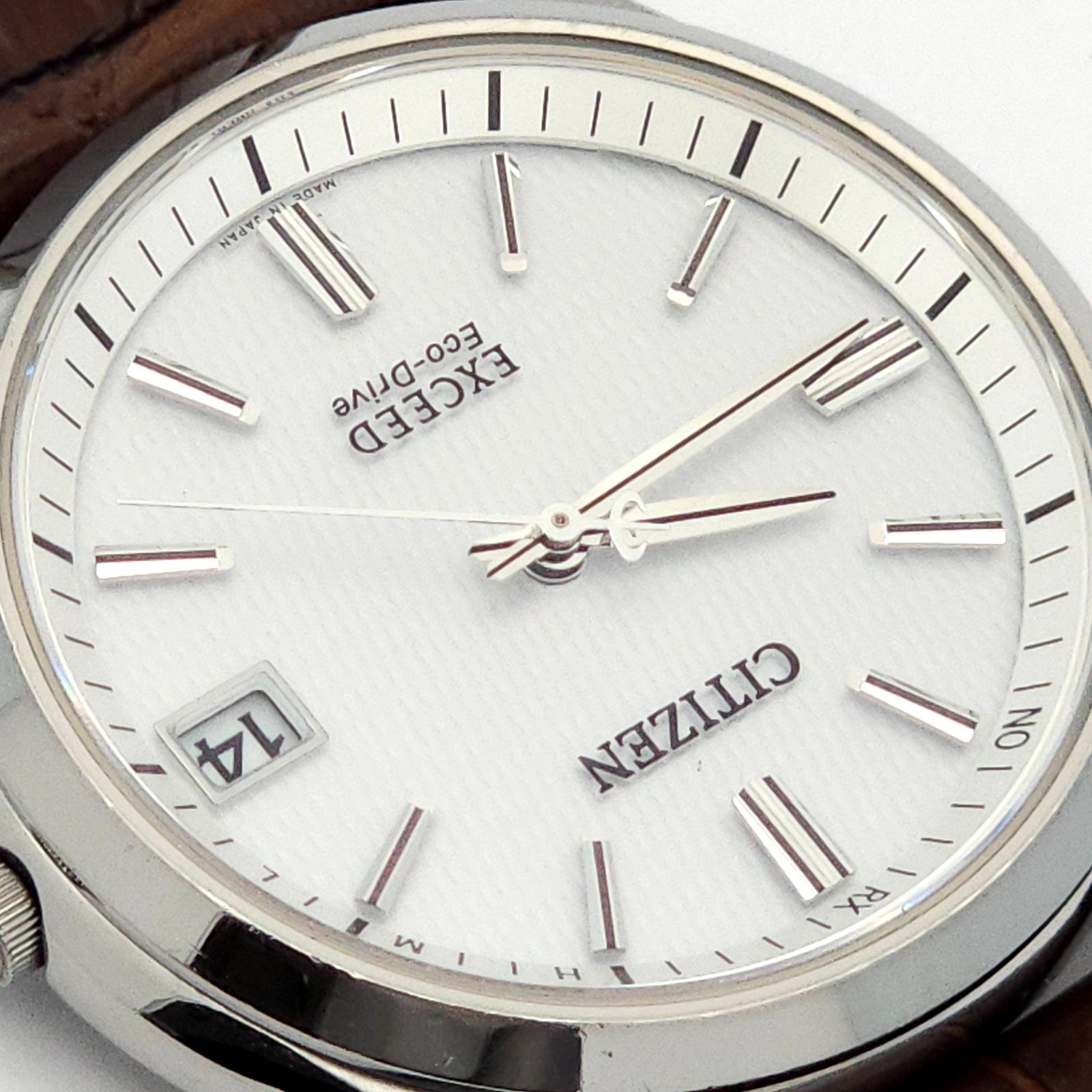 CITIZEN シチズン エクシード H111-T015867 ソーラー電波 動作品 