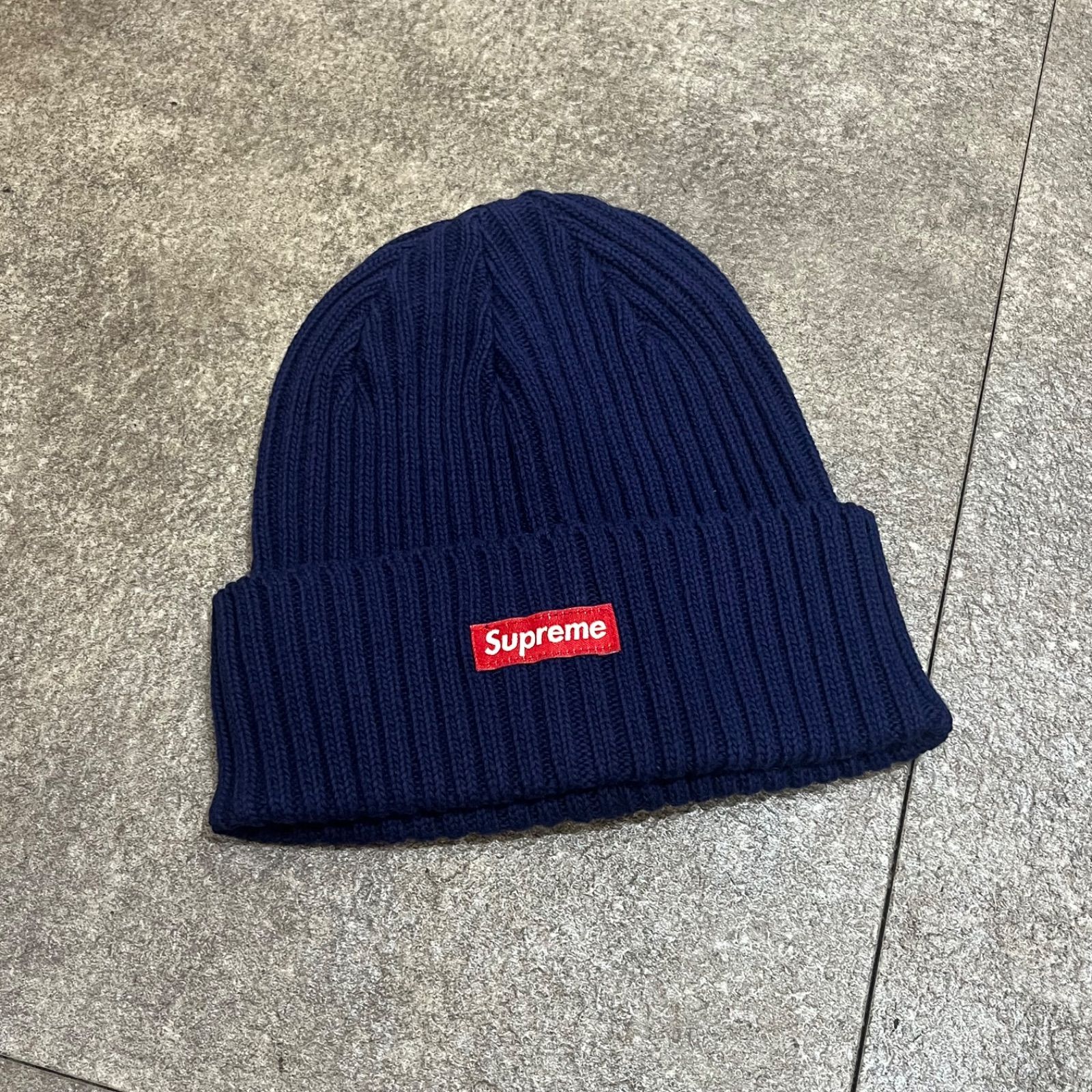 Supreme Classic Supreme Wide Rib Beanie Black Supreme Overdyed