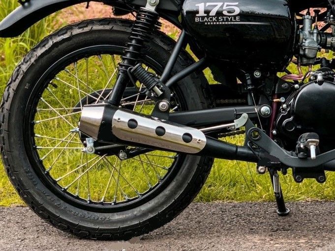 CI W175 スリップオンマフラー スクランブラー Low 受注製造
