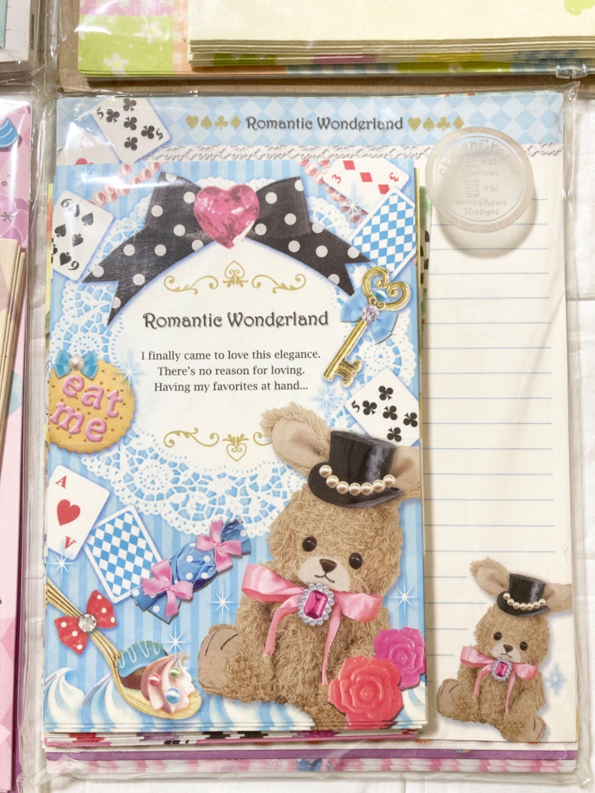 平成レトロ レターセット 4つまとめて ファンシー 便箋 封筒