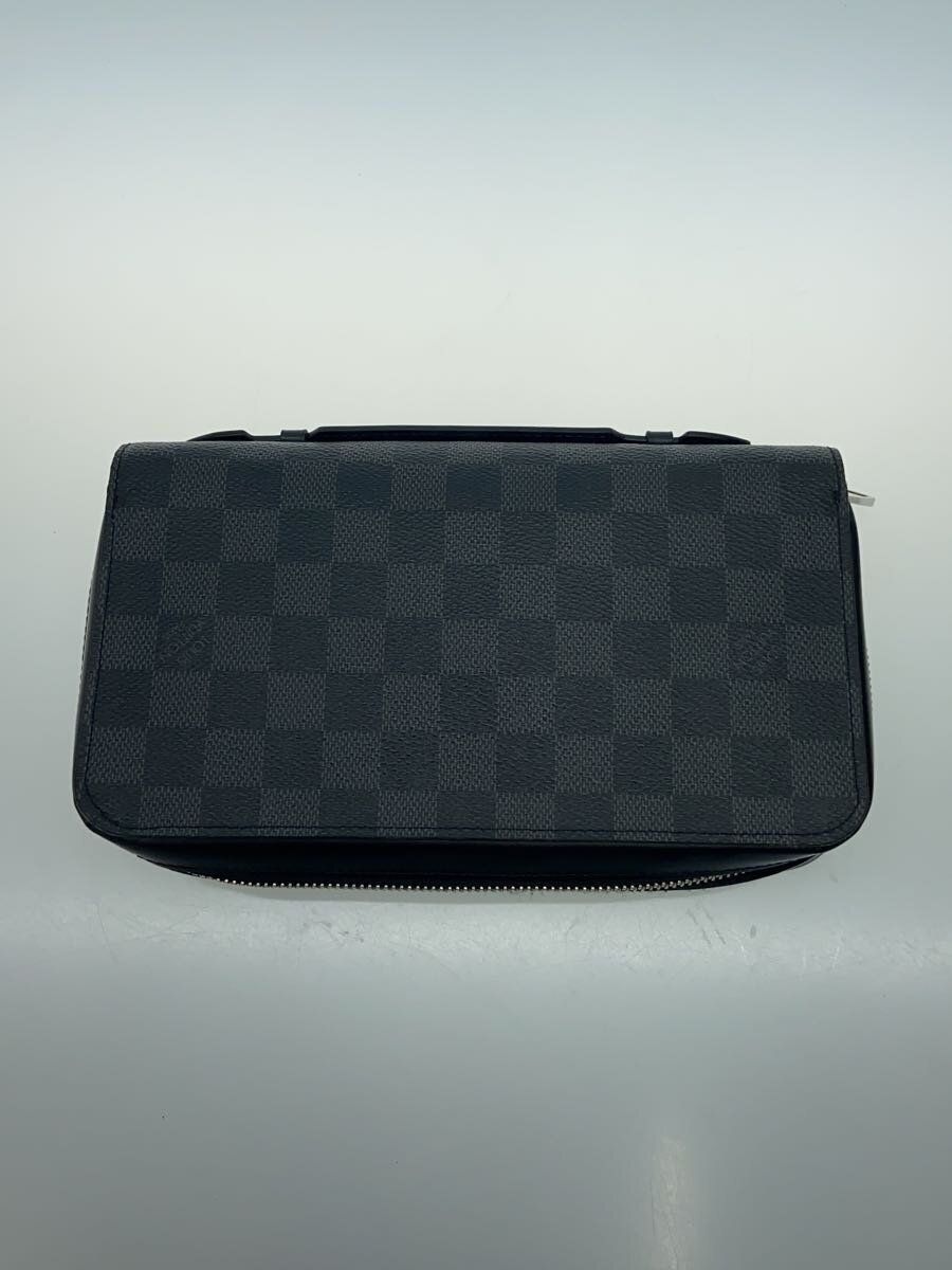 LOUIS VUITTON ジッピーXL_ダミエ・グラフィット_BLK PVC ブラック メンズ N41503 - メルカリ