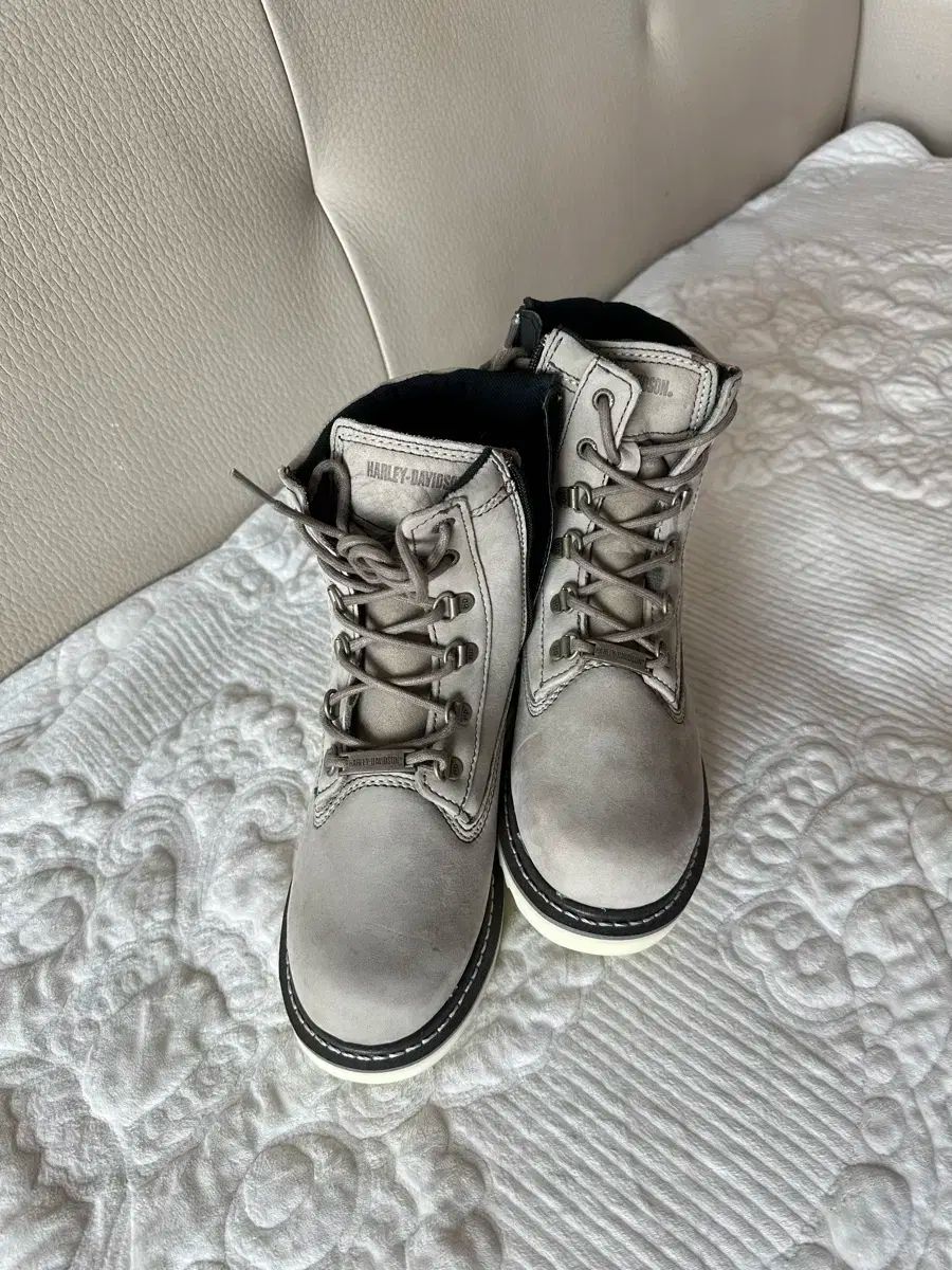 ハーレーダビッドソン スウェード レースアップ ブーツ