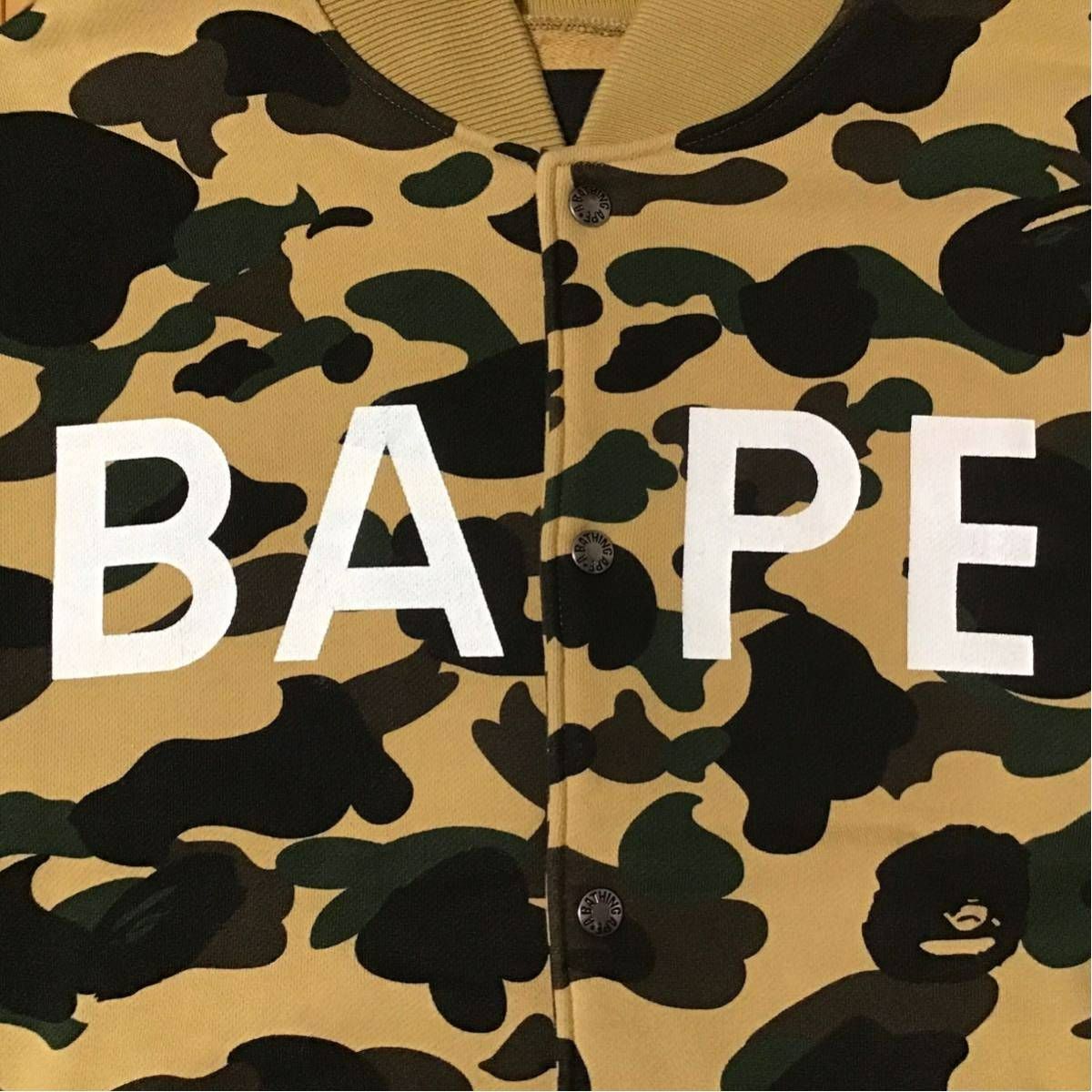 激安特価 a 1st sweat jacket camo ape Full yellow 大人気 スウェット ...