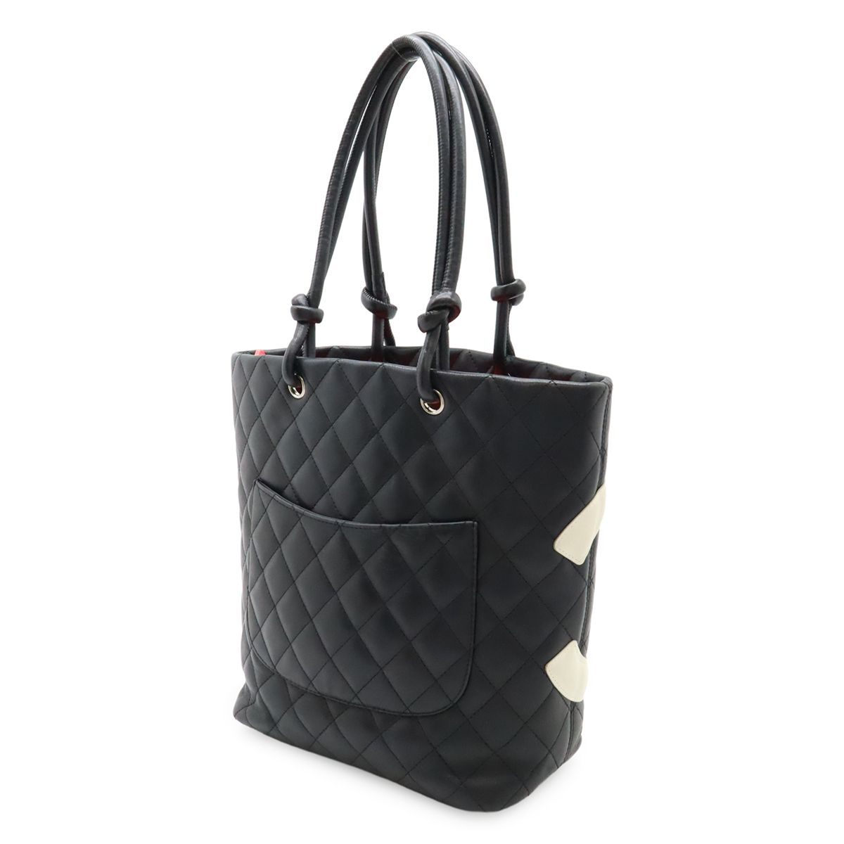 CHANEL カンボンラインミディアムトートバッグ黒 楽天市場】【バッグ】CHANEL シャネル ロゴ トートバッグ