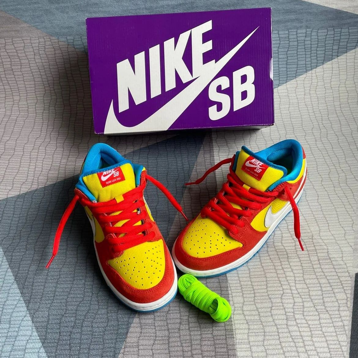 NIKE SB DUNK Low bart simpson バート・シンプソン - メルカリ