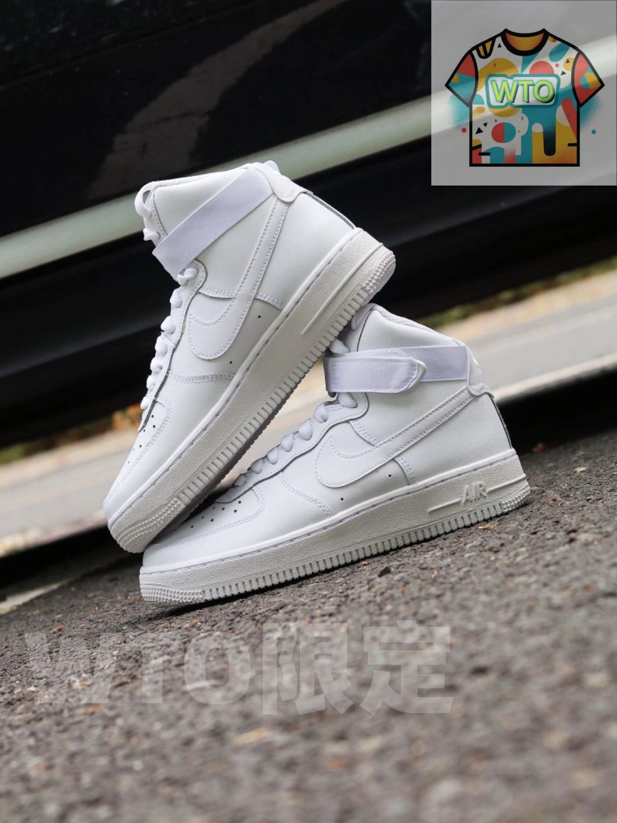 NIKEナイキ Air Force エアフォース1 High ハイ '07 白 NIKE AIR FORCE 1 HIGH '07 