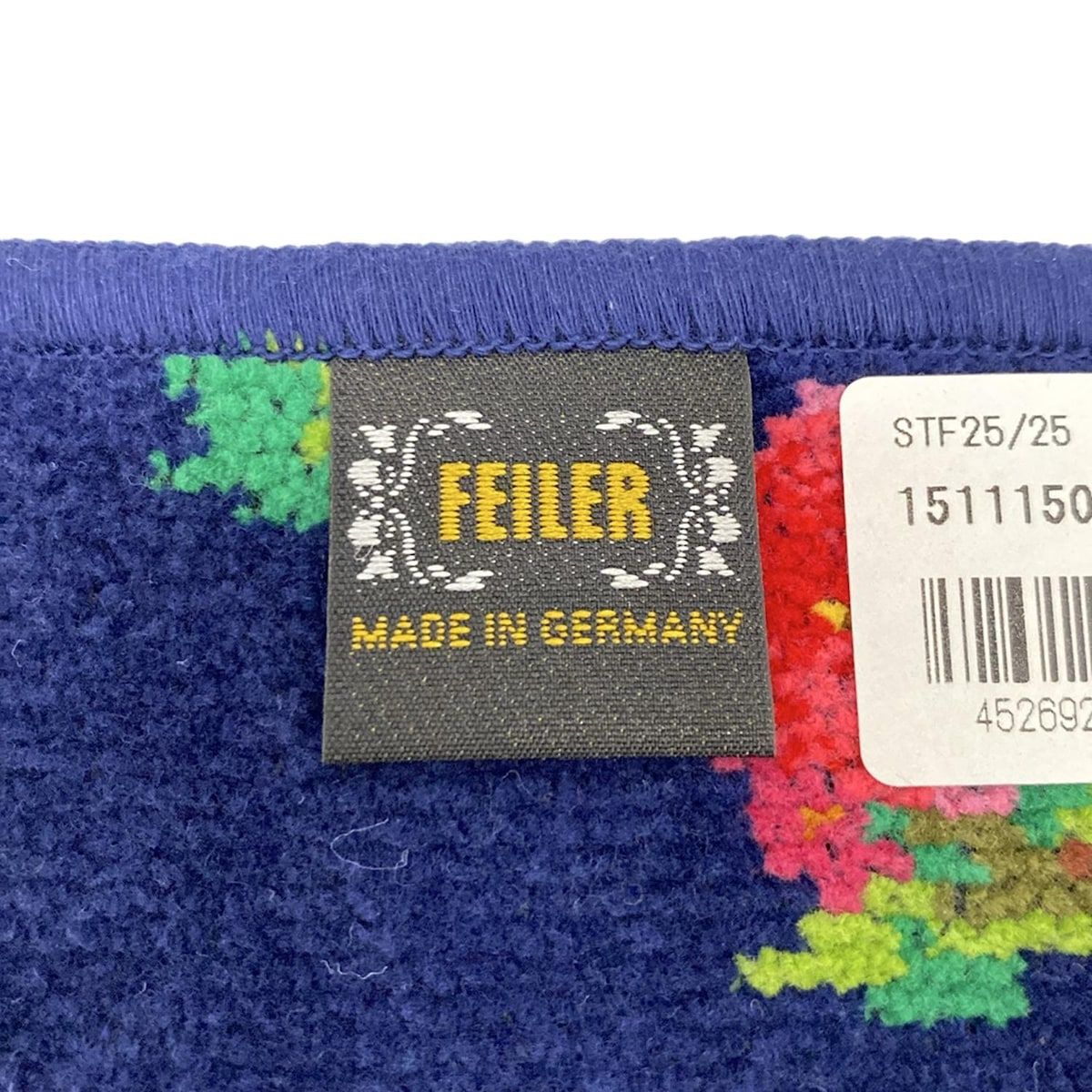 FEILER(フェイラー) 小物新品同様 - ダークネイビー×レッド