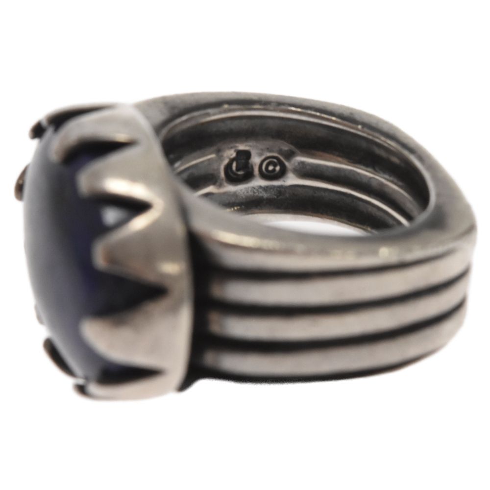 CODY SANDERSON コディーサンダーソン NAVAJO & CAROLYN POLLACK STERLING SILVER LAPIS RING ナバホ カロリン リング シルバー 11号 CODY SANDERSON (コディーサンダーソン) NAVAJO & CAROLYN POLLACK