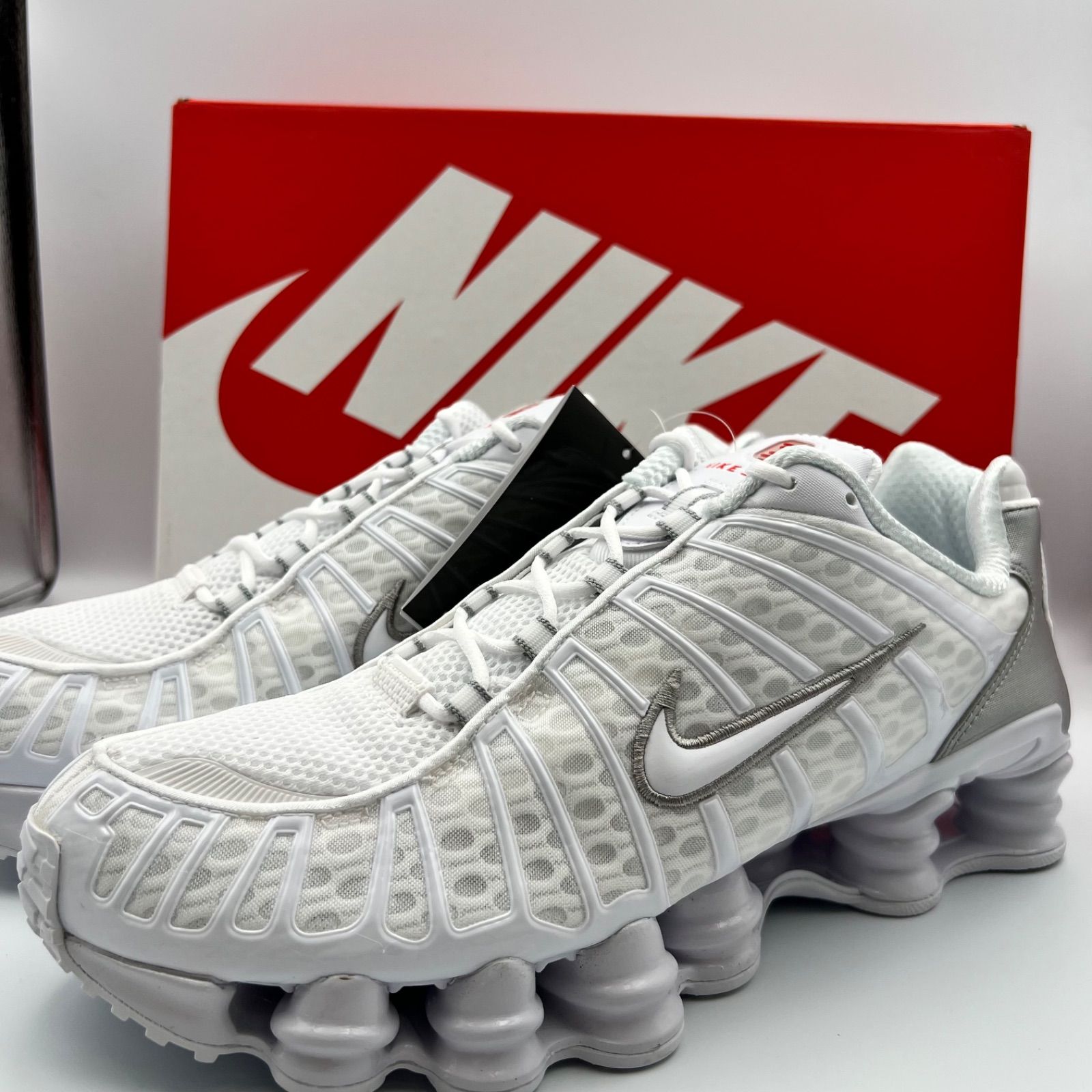 NIKE SHOX TL ホワイト 28cm 美品 Nike Shox TL Women's Shoes in White | eBay