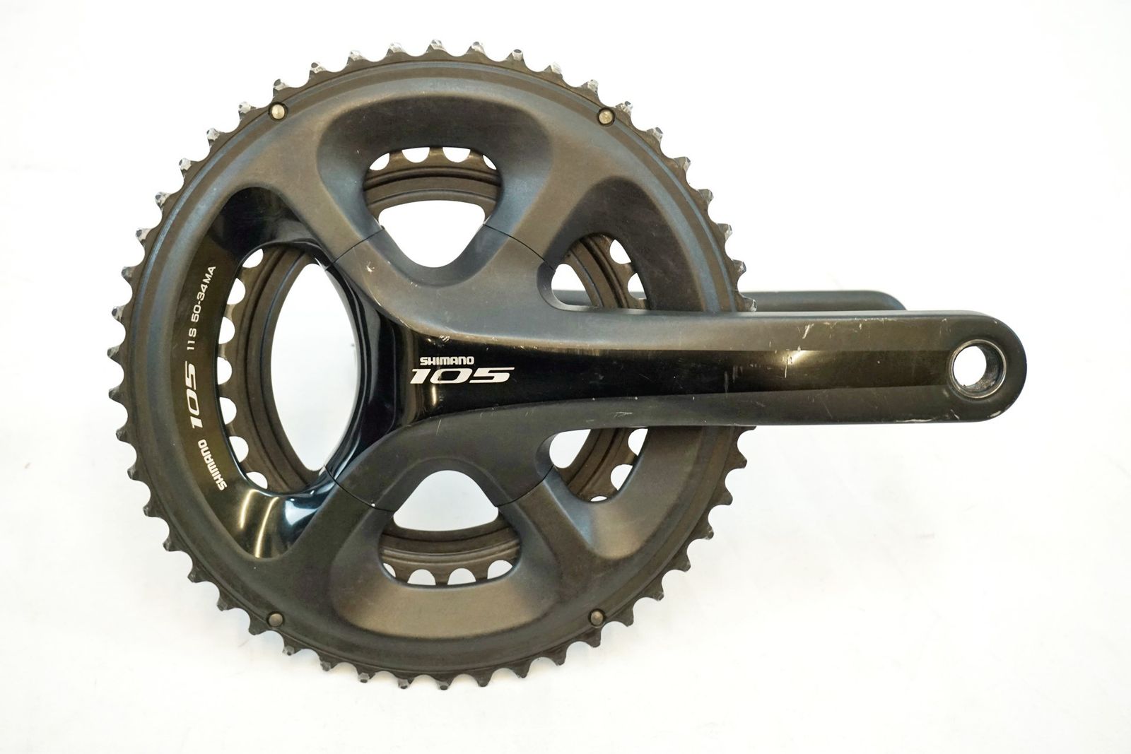 シマノFC-5800BK　50-34T クランク長165新品未使用 SHIMANO シマノ FC‐5800 クランクセット歯数52、36長さ170