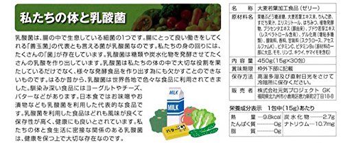 な３個セット 乳酸菌青汁ゼリーα
