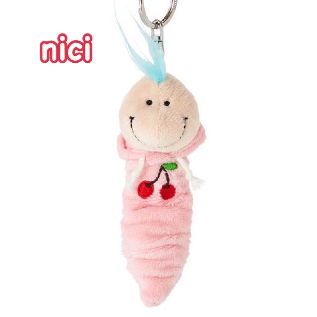 NICI ニキ キーリング いもむし チェリー 限定品 - メルカリ