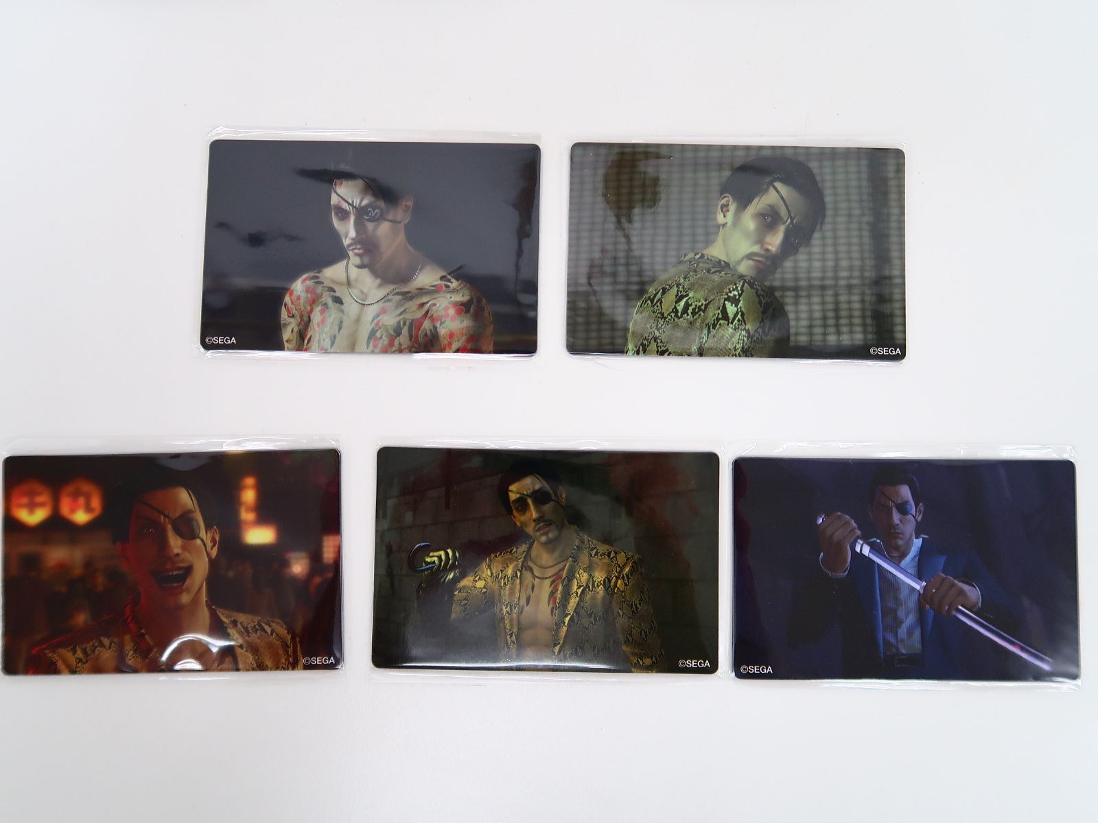 セット】セガラッキーくじONLINE 龍が如く 祝 生誕! 真島吾朗 J賞