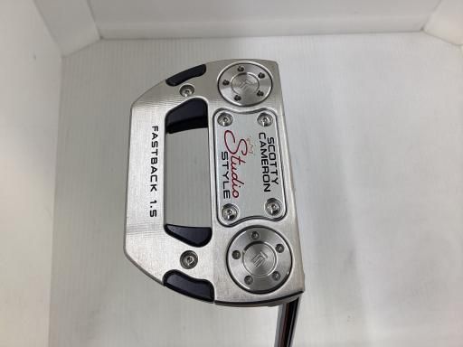 中古】 タイトリスト SCOTTY CAMERON STUDIO STYLE FASTBACK 1.5