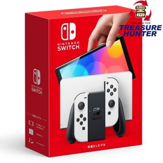 Nintendo Switch 有機ELモデル HEG-S-KAAAA ホワイト Joy-Con ゲーム機 本体 ニンテンドー 任天堂 スイッチ 108052798007