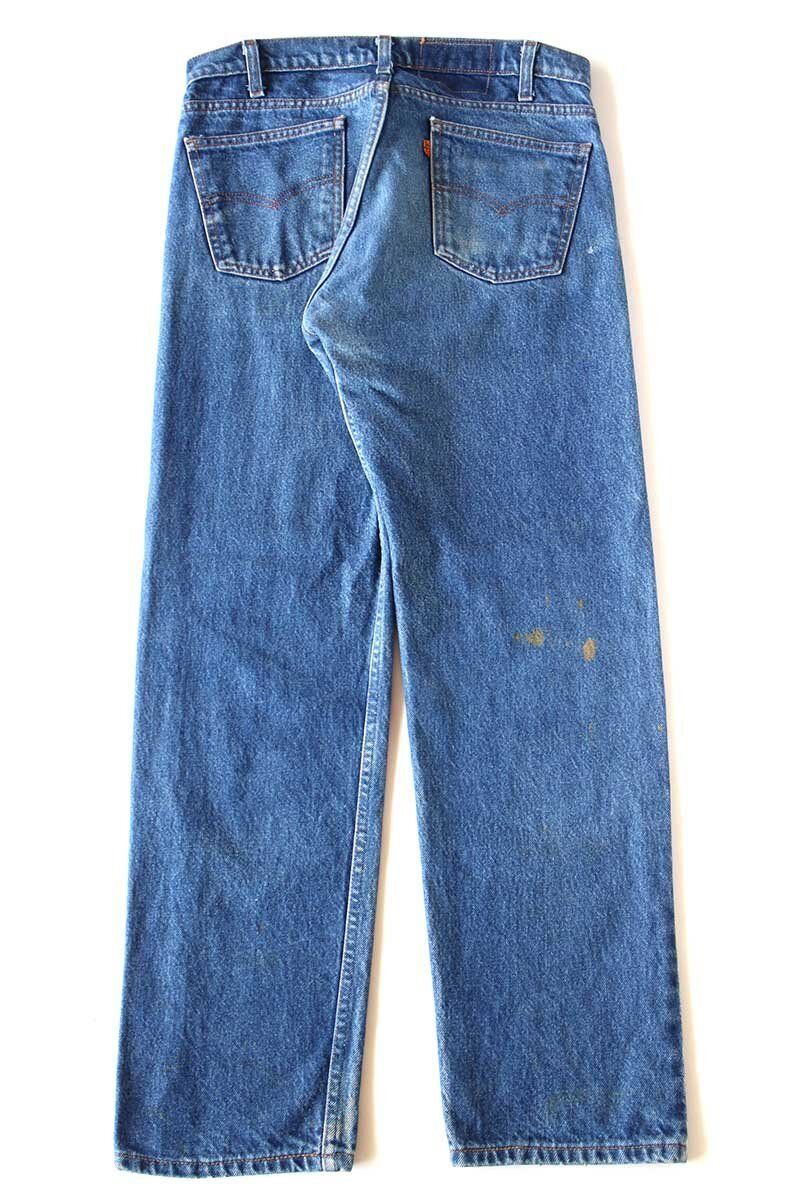 80s USA製 Levi'sリーバイス 505 デニムパンツ ヒゲ W32 L30