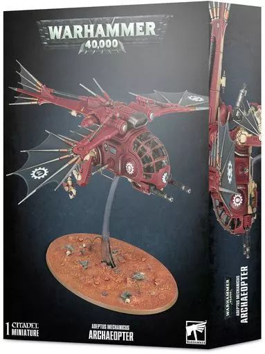 ミニチュアゲーム アデプトゥス メカニクス アーケオプテリクス ウォーハンマー40000 Adeptus Mechanicus ARCHAEOPTER 59-22