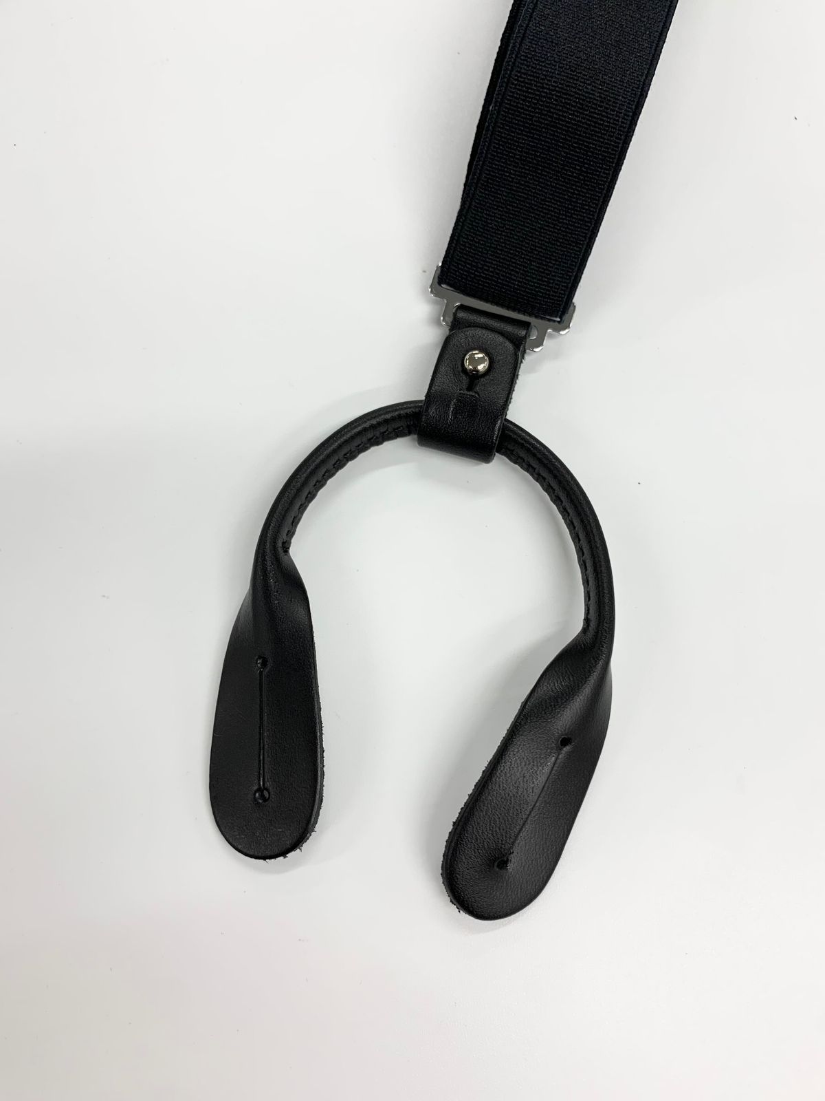 ヨウジヤマモトプールオム サスペンダーHA-Q91-291 ブラック 25MM HAKATA RUBBER BASIC SUSPENDERS(FREE SIZE Black): Yohji
