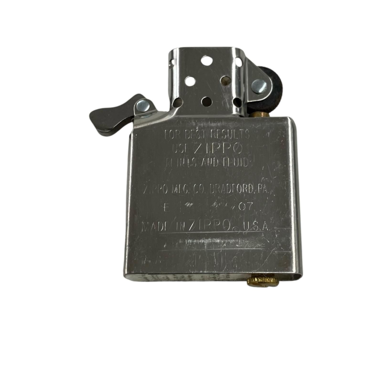 170590 現状品 ZIPPO ジッポ オイルライター 木目柄 2007年 【公式通販】