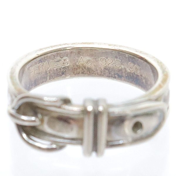 広尾店】エルメス HERMES サンチュールリング シルバー SV925 約3.9g  