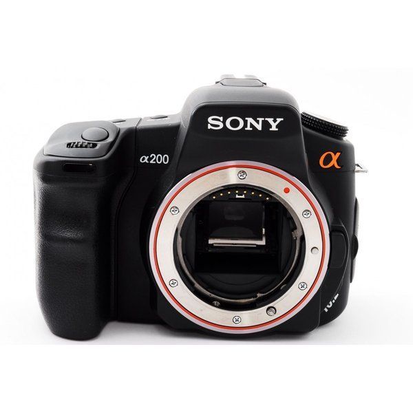 ☆初心者向け☆ソニー SONY α200 DSLR-A200 ダブルレンズセット SONY