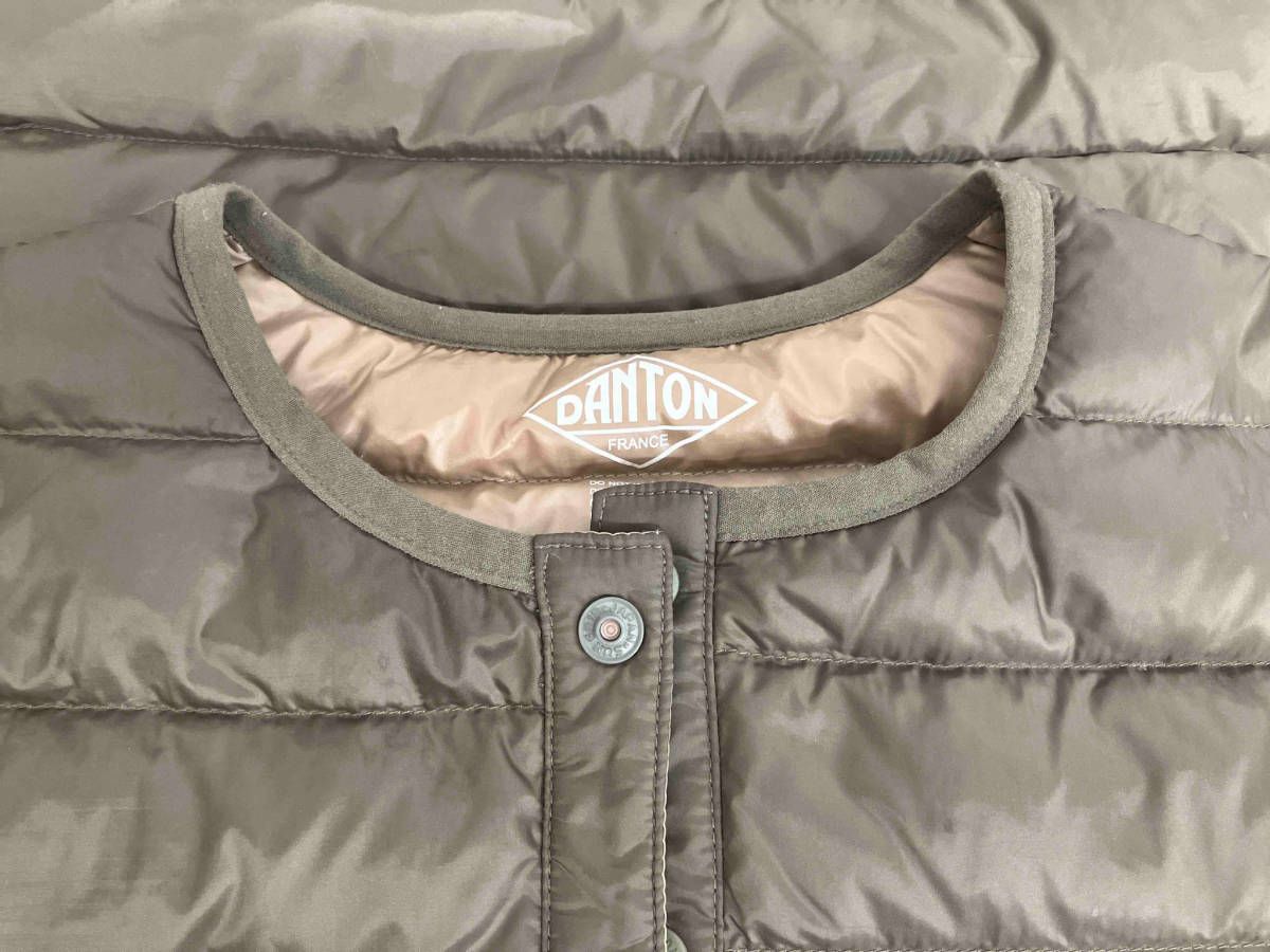 値下げ】DANTON 20A-KW-001 ダウンジャケット カーキ サイズ34 - メルカリ