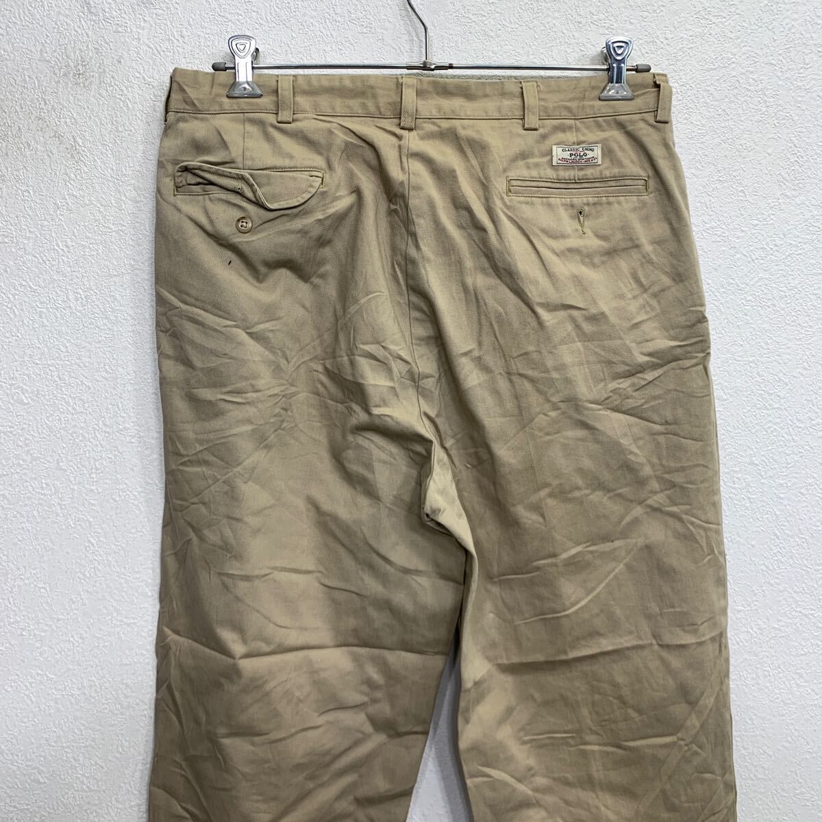 POLO RALPH LAUREN チノパンツ W36 ベージュ ポロラルフローレン