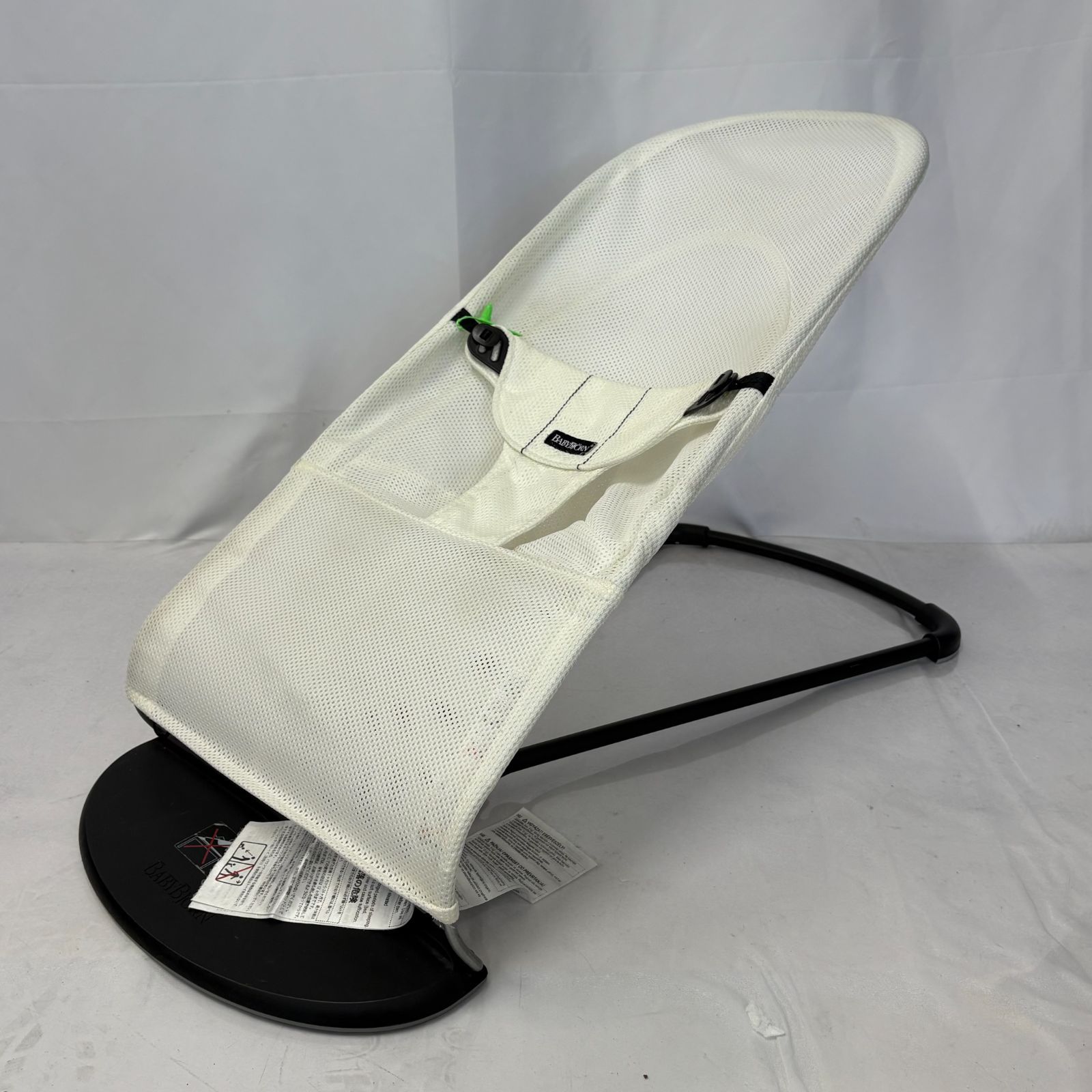 BabyBjörn ベビージョルン バウンサー グレー/ホワイト babybjornベビービョルン バウンサー メッシュ グレー✖️ホワイト