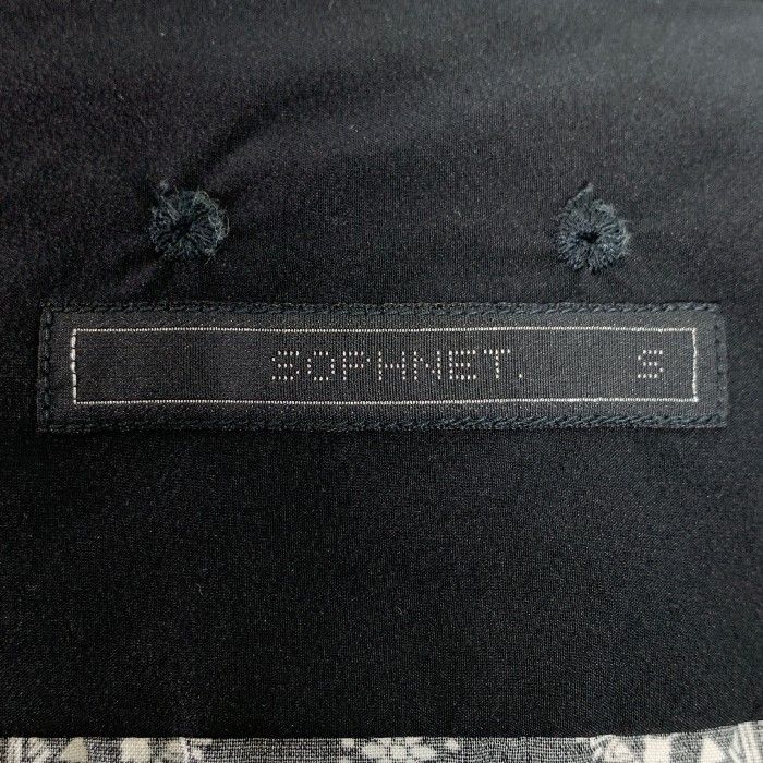 SOPHNET. ソフネット 20SS CUFF CODE B.D SHIRT カフ コード ボタン