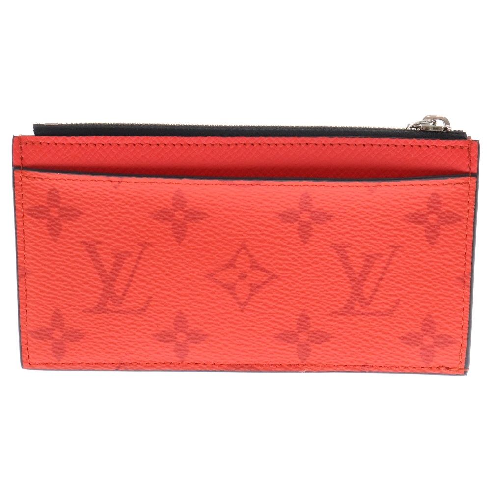 LOUIS VUITTON ルイヴィトン タイガラマ モノグラム コインカードホルダー ルージュ RFID M30829