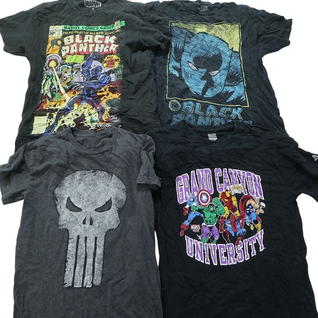マーベル　DC まとめうり 古着卸 まとめ売り マーベル DCコミック 半袖Tシャツ 16枚セット