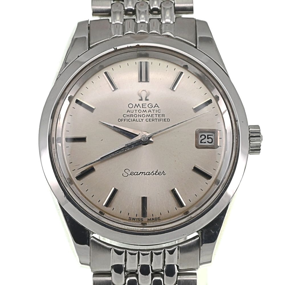 オメガ OMEGA 168.024 ヴィンテージ シーマスター クロノメーター デイト Cal.564 自動巻き メンズ良品 N#137551
