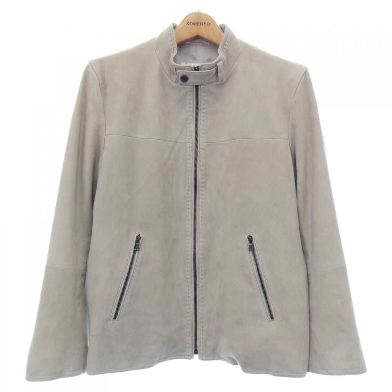 LARDINI ジャガードベージュコットンリネンスーツ LARDINI ジャガード